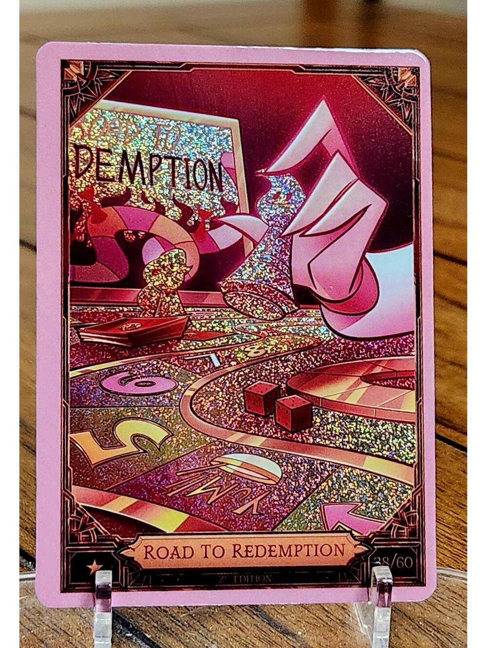Road to Redemption foil trading card - Hazbin Hotel